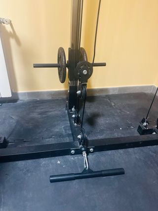 Rack Multipower con poleas