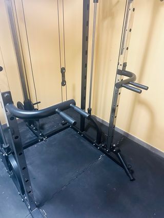 Rack Multipower con poleas