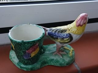 Vaso ceramica pavone