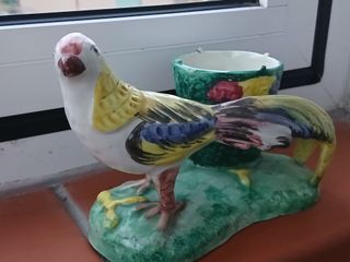 Vaso ceramica pavone