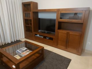 Mueble salón madera