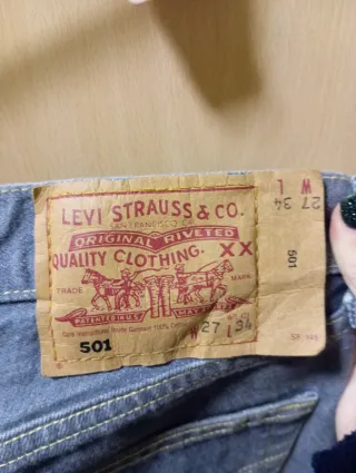 Pantalón Levi's Mujer Azul