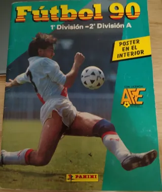 Álbum Fútbol 90 Panini - Incompleto