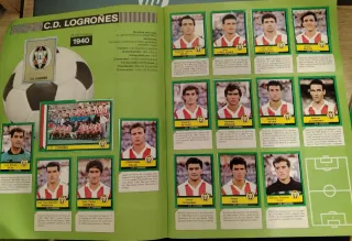 Álbum Fútbol 90 Panini - Incompleto