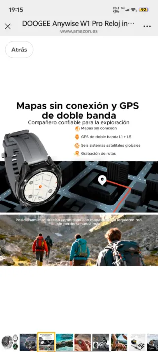 DOOGEE Anywise W1 Pro Smartwatch