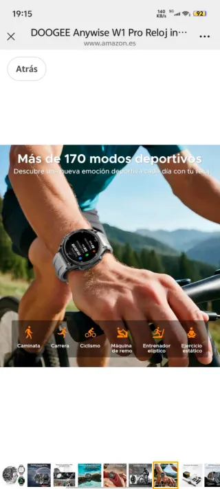 DOOGEE Anywise W1 Pro Smartwatch