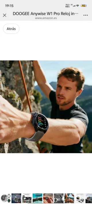 DOOGEE Anywise W1 Pro Smartwatch