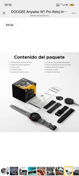 DOOGEE Anywise W1 Pro Smartwatch