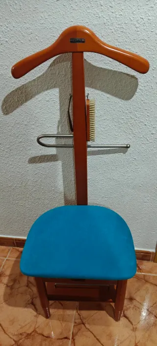 Galán de noche madera y metal