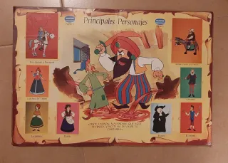 Álbum Don Quijote Danone Personajes