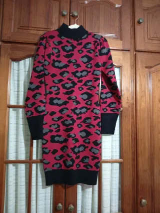 Vestido Minueto Animal Print Talla XS