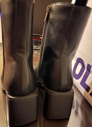 Botines negros mujer.