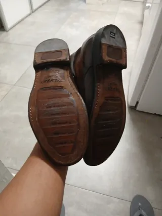 Botines de piel marrones