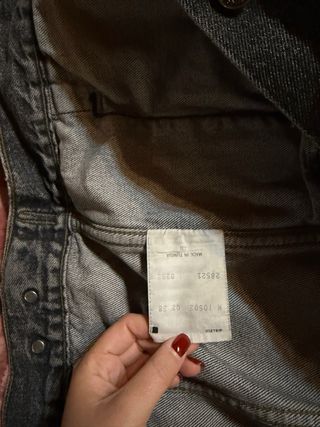 Giubbino jeans Levi's nero