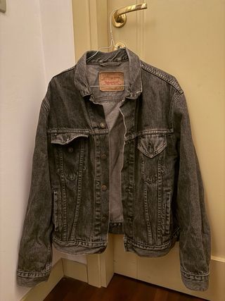 Giubbino jeans Levi's nero