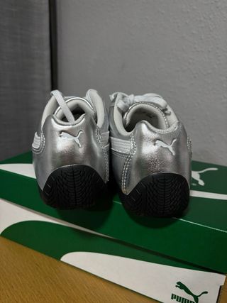Zapatillas Puma Plateadas Talla 41