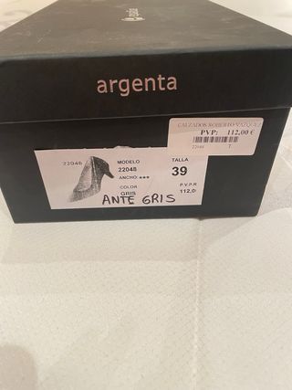 Tacchi Argenta Grigio e Rosa
