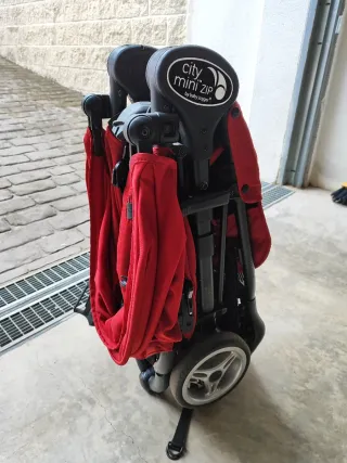 Silla de paseo Baby Jogger City Mini Zip Roja
