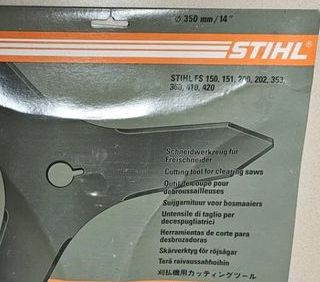 Disco corte desbrozadora STIHL nuevo