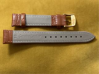 CORREA DE RELOJ DE PIEL MARRON