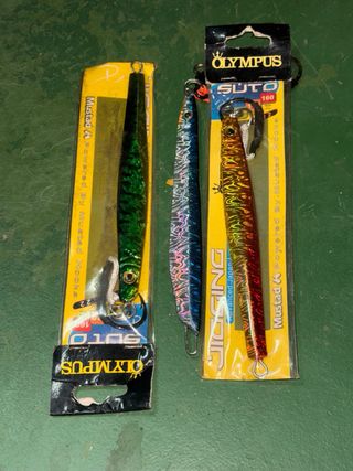 Señuelos pesca vertical jigging altura