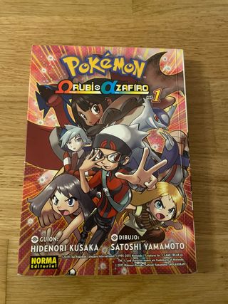 Libro pokemon rubio zafiro