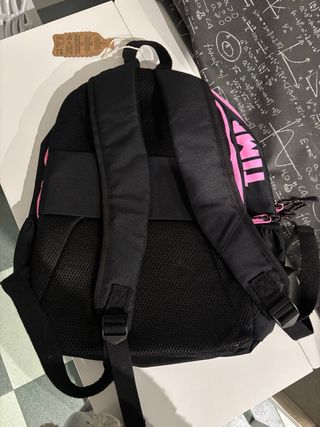 Mochila Mr. Wonderful Unicornio Negra y Rosa.NUEVA