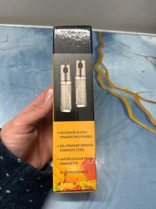 Spray Olio Vetro Acciaio Inox