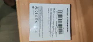 Micrófono Lavalier Inalámbrico para Teléfono