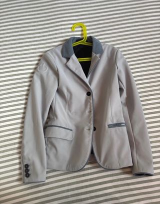 Americana equitación Toscana gris