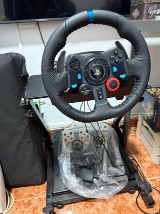 Volante Logitech G29 con Pedales y soporte