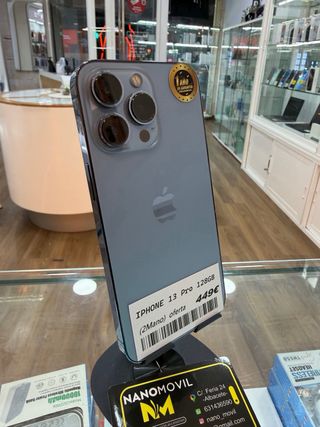 iPhone 13 Pro 128GB Plata - Batería 100%