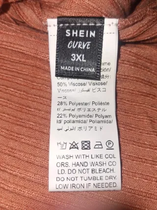 Blusa punto T 3XL Nueva. Medidas en descripción