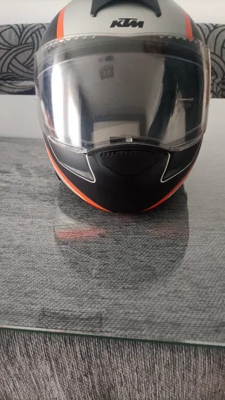 Casco Schubert C3 KTM modular, gafas y pinlok.
