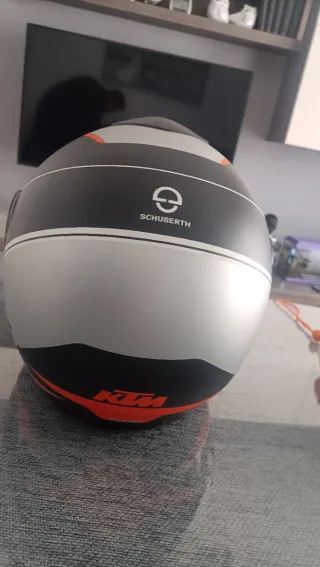 Casco Schubert C3 KTM modular, gafas y pinlok.