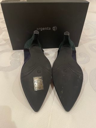 Tacchi Argenta Blu e Verde