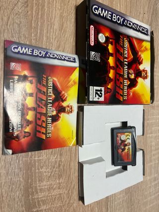 Justice League Heroes The Flash GBA Caja