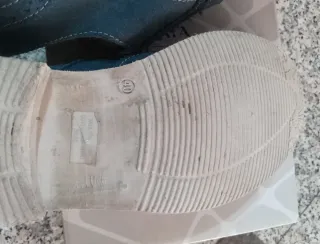 Mocassini blu scamosciati uomo/donna taglia 40