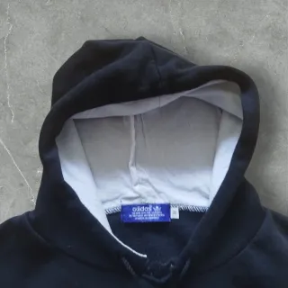 Sudadera Adidas Azul y Blanca