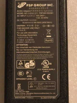 Caricabatterie Li Shin 65W 19V 3.42A Toshiba