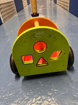 Triciclo de madera para niños