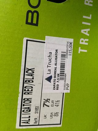 Zapatillas Trail Running Boreal Aligator