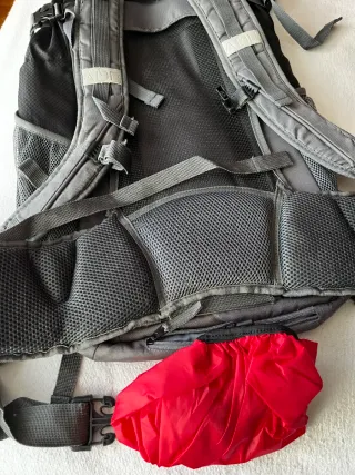 Mochila ADF SYSTEM Montaña Negra/Gris