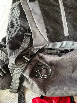 Mochila ADF SYSTEM Montaña Negra/Gris