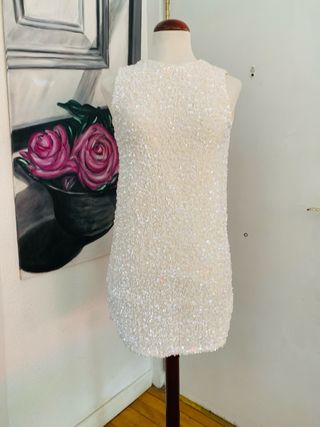 Vestido fiesta lentejuelas Parfois T/34