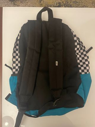Mochila Vans Checkerboard y Teal