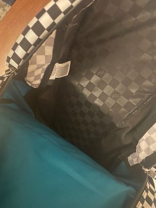 Mochila Vans Checkerboard y Teal