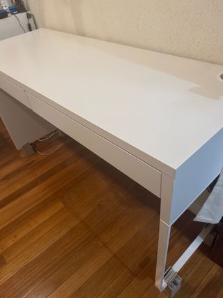 Mesa escritorio Ikea Micke blanca