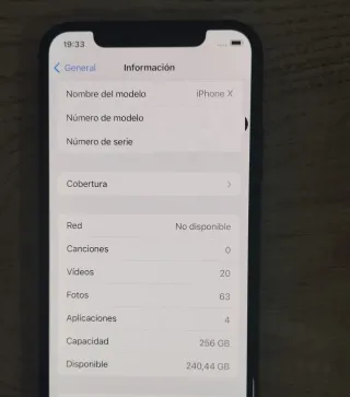 iPhone X Apple Nero