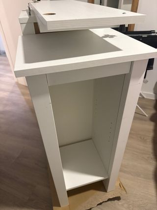 Mueble alto blanco madera Lidl